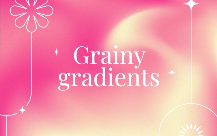 Vector vector fondo granulado de moda con colores vibrantes gratis