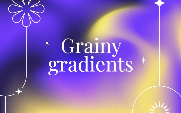 Vector fondo granulado de moda con colores vibrantes gratis
