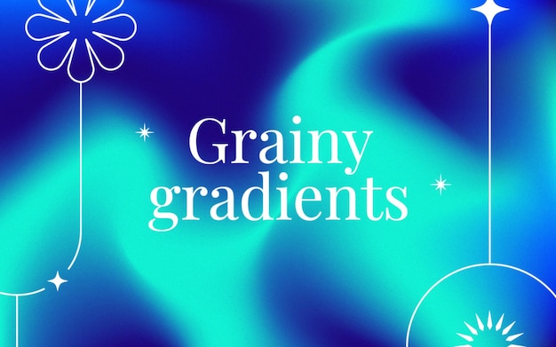 Vector fondo granulado de moda con colores vibrantes gratis