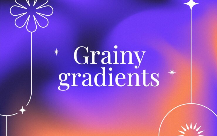 Vector vector fondo granulado de moda con colores vibrantes gratis