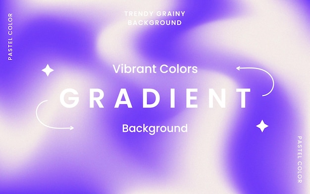 Vector de fondo granulado de moda con colores vibrantes vector libre