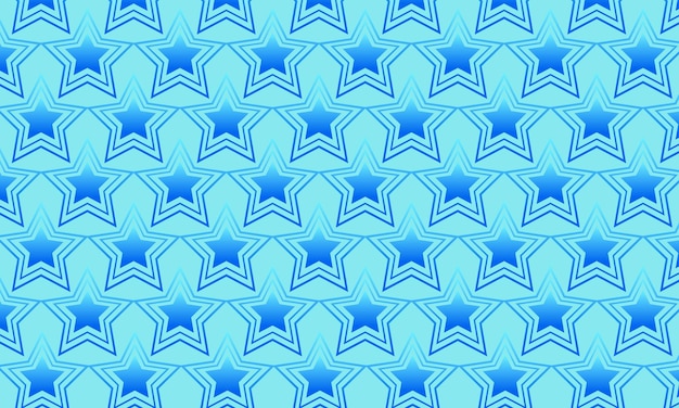 Vector fondo hermosa estrella azul