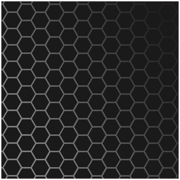 vector de fondo hexagonal