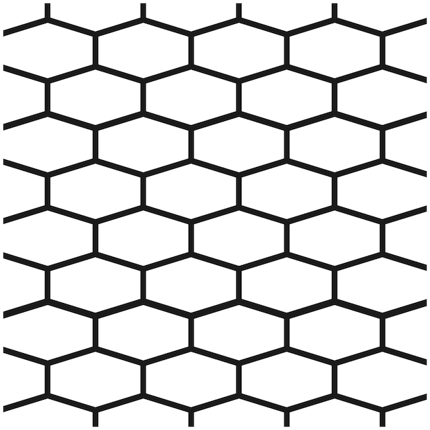 vector de fondo hexagonal