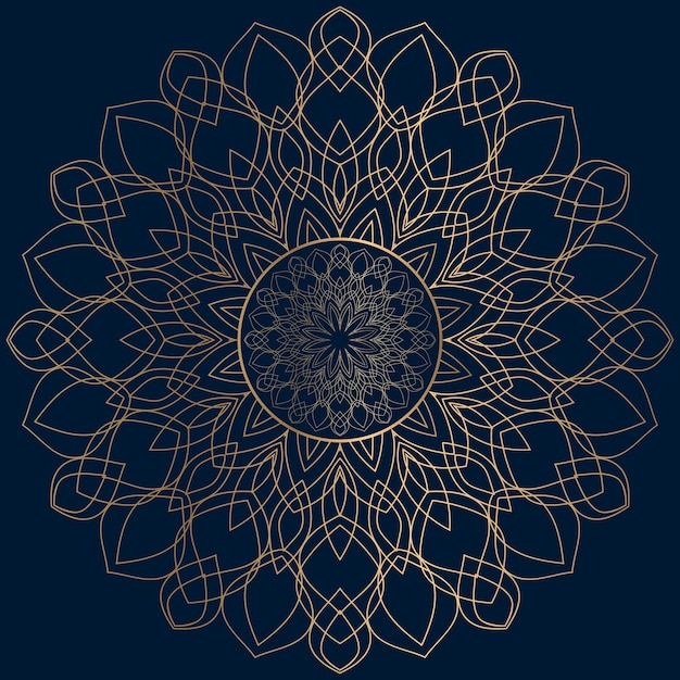 Vector fondo islámico de lujo