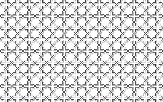 Vector de fondo islámico con ornamento de patrón árabe para el ramadán textura de papel tapiz Eid Mubarak