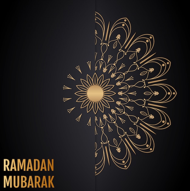 Vector de fondo islámico. ramadan mubarak.