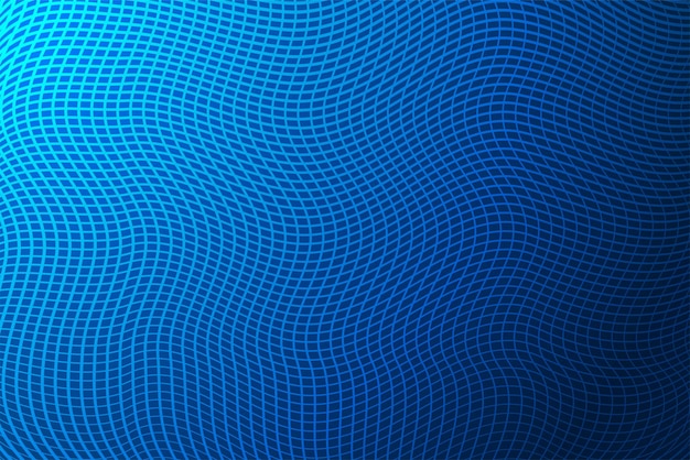 Vector de fondo de líneas azules abstractas