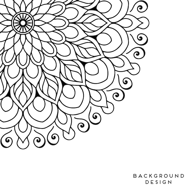 Vector fondo de mandala
