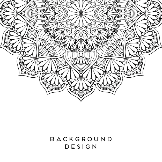 Vector fondo de mandala