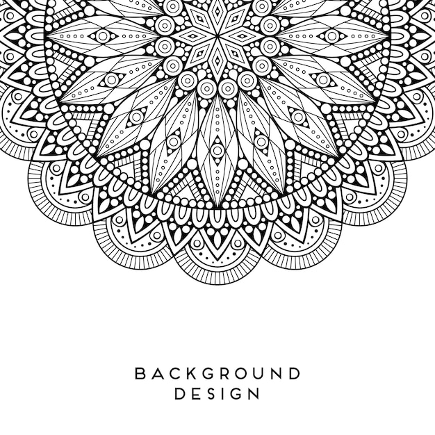 Vector fondo de mandala