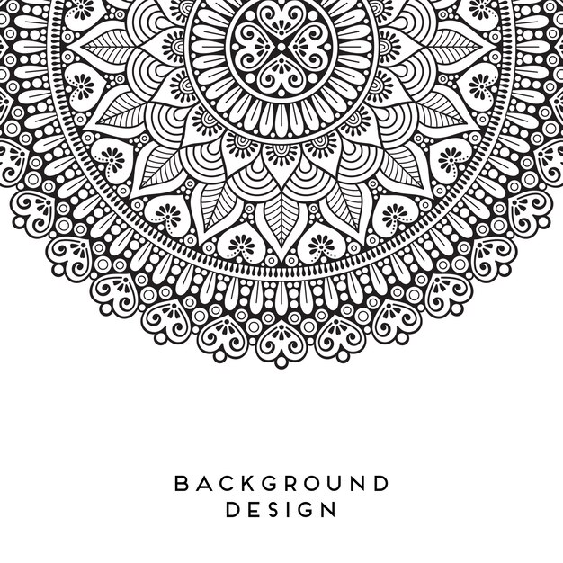 Vector fondo de mandala