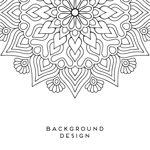 Vector fondo de mandala