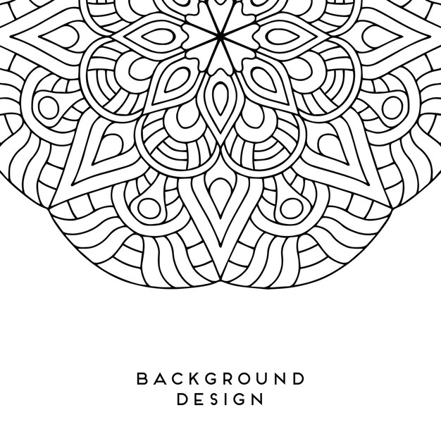 Vector fondo de mandala