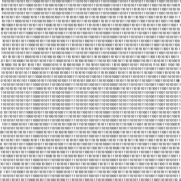 Vector vector de fondo de la matriz cibernética codificación de programación binaria resumen
