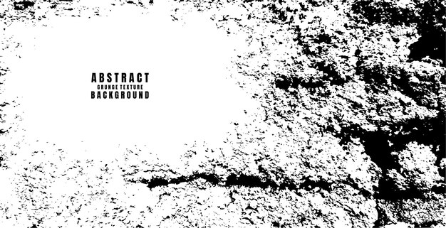 Vector de fondo monocromo de textura grunge abstracto
