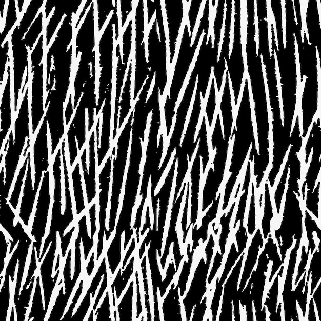 Vector de fondo negro de patrón de marca de rasguño blanco vintage, remezcla de obras de arte de Samuel Jessurun de Mesquita