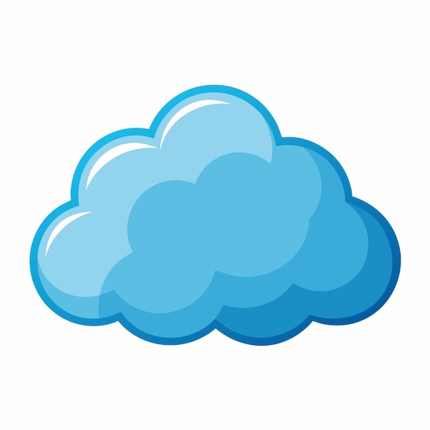 Vector de fondo de las nubes