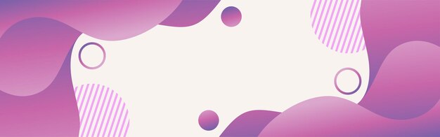 Vector de fondo de ondas líquidas abstractas con formas de líneas curvas de color púrpura
