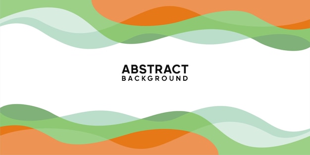 Vector de fondo ondulado abstracto para diseño de banner