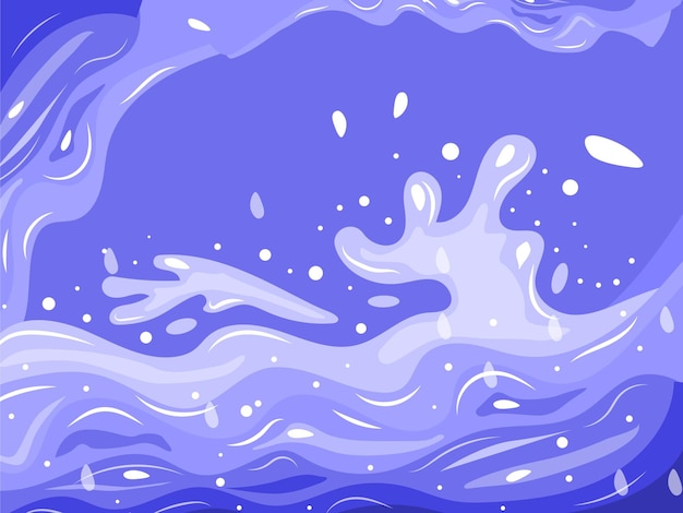 Vector fondo ondulado textura de mármol líquido de lujo