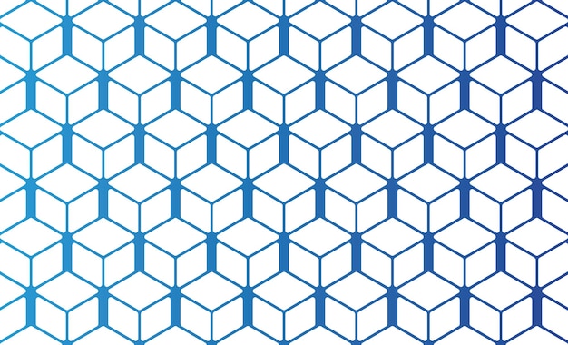 Vector de fondo de papel tapiz de nido de abeja editable