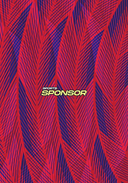 Vector Fondo Patrón Abstracto Rojo Azul