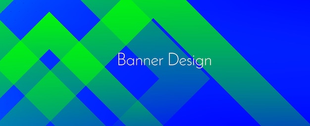 Vector de fondo de patrón de banner elegante geométrico abstracto moderno elegante