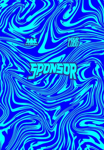 vector de fondo con patrón sin costuras para la sublimación de la camiseta
