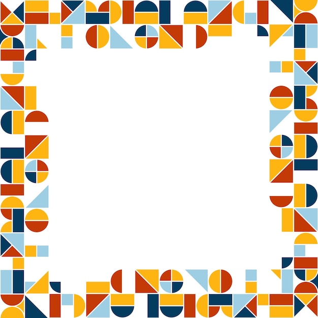 Vector de fondo de patrón geométrico de color