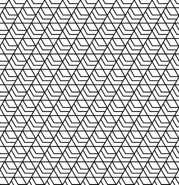 Vector de fondo de patrón de hexágonos sin costura de panal e ilustración