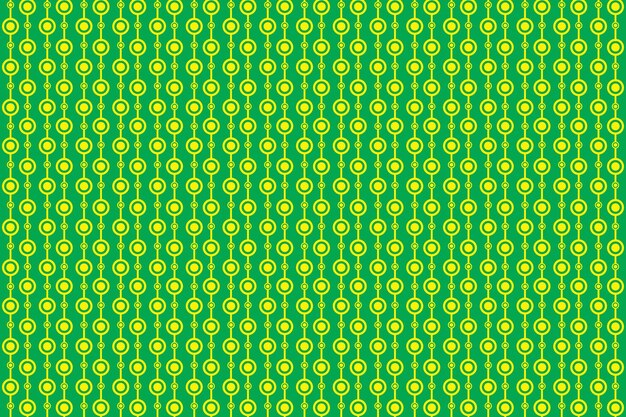 Vector de fondo de patrón de rayas de círculo geométrico amarillo y verde elegante