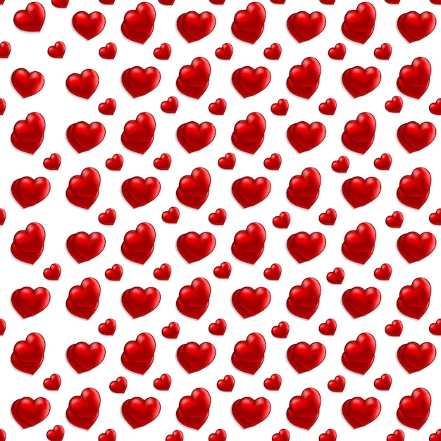 Vector de fondo de patrón rojo