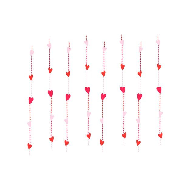 Vector de fondo de patrones de amor