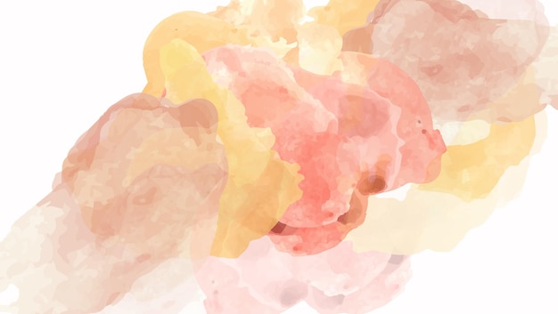 Vector de fondo de pincel acuarela abstracta