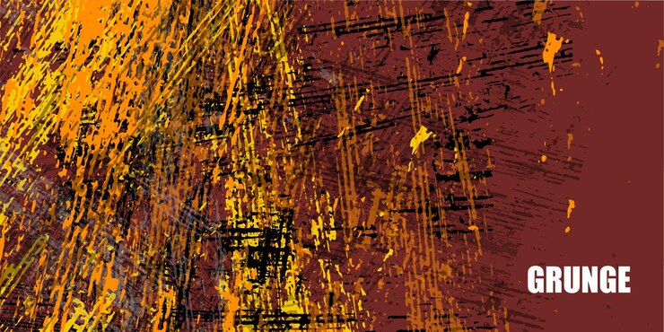 Vector vector de fondo de pintura de salpicaduras de textura grunge