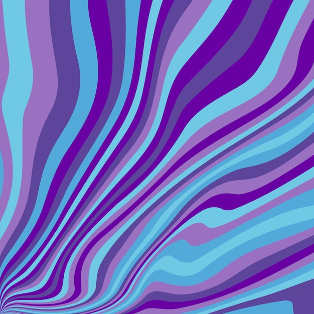 Vector de fondo psicodélico abstracto y groovy