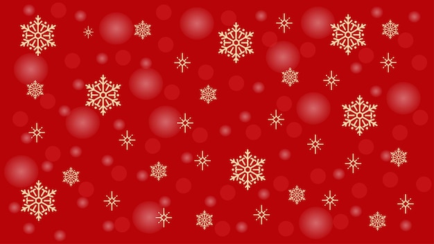Vector de fondo realista de nevadas sin