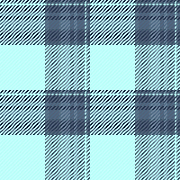 Vector de fondo tartán de patrón sin costuras de cheque con una textura textil a cuadros