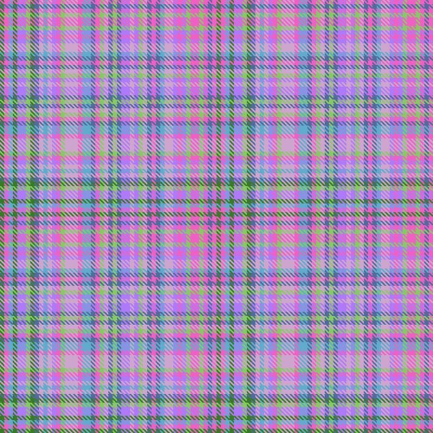 Vector de fondo de tela de textura de tela escocesa patrón textil tartán sin costuras