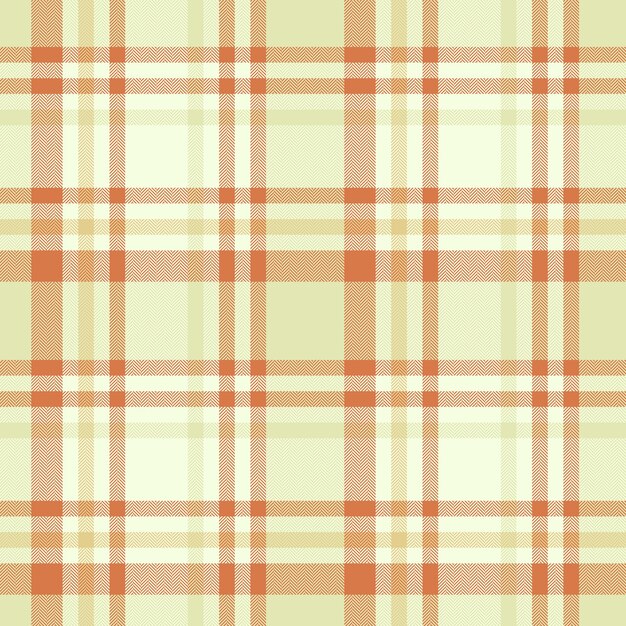 Vector de fondo textil de tartán de patrón de cuadros con una tela sin costuras de textura a cuadros