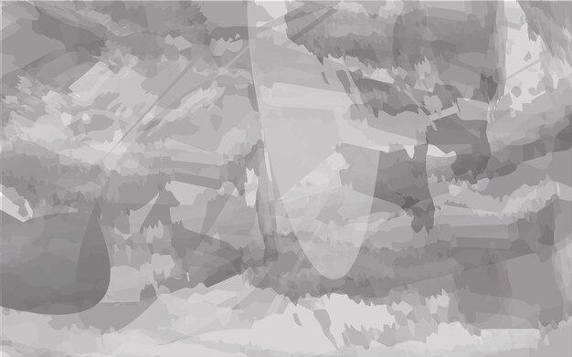 Vector de fondo de textura de acuarela gris abstracto