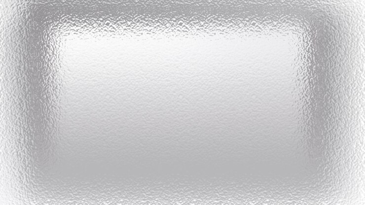Vector vector de fondo de textura de aluminio plateado con diseño de marco y colores de gradiente blanco y gris