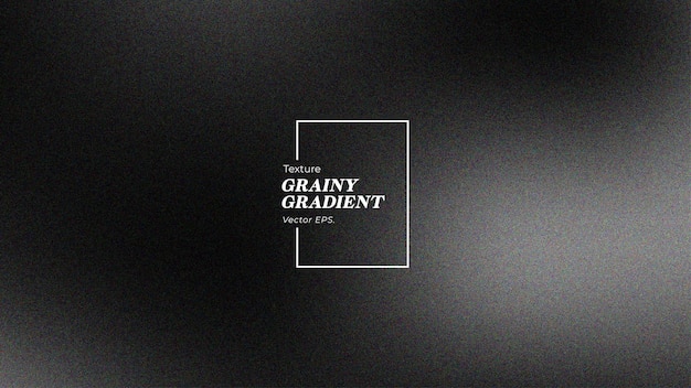 Vector de fondo de textura de ruido granulado con gradiente de mancha negra de color gris oscuro ondulado premium