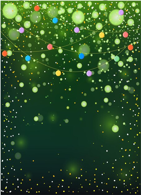 Vector de fondo verde brillo
