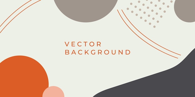 Vector fondos creativos abstractos en plantillas de estilo de moda mínimas diseños simples, elegantes y minimalistas