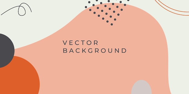 Vector fondos creativos abstractos en plantillas de estilo de moda mínimas diseños simples, elegantes y minimalistas