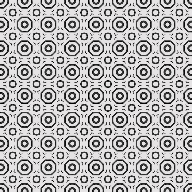 vector formas geométricas y patrón de elementos decorativos de fondo vintage