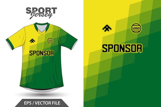 Vector vector de fútbol deportivo para la sublimación