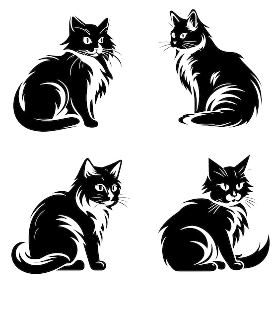 Vector de gato 15